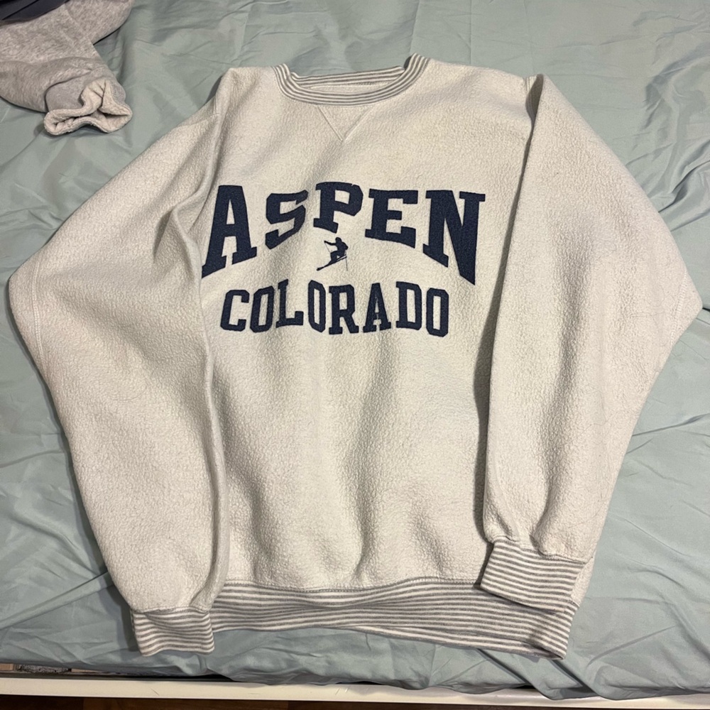 reversible sweatshirt